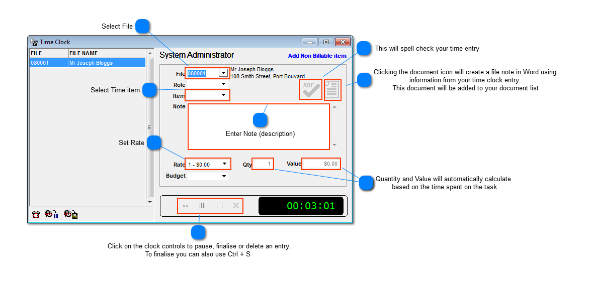 To Add A Time Sheet Entry By Time Clock